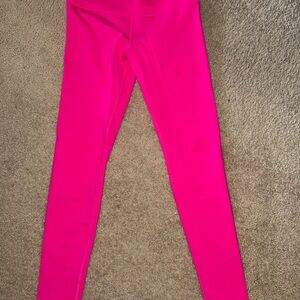 ALO Yoga high waist airbrush neon pink Leggings